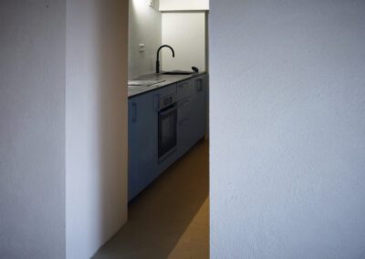 Keuken in een bunker