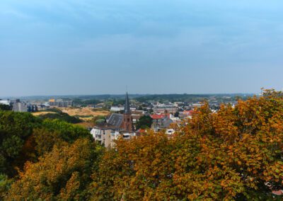 Uitzicht vanaf de bunker